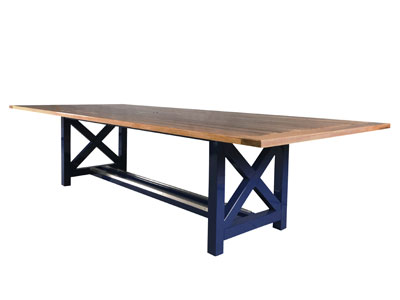 X Trestle Table