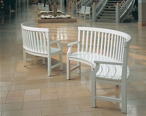 Quarter Circle Settee