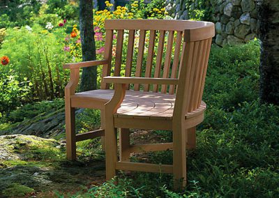 Quarter Circle Settee