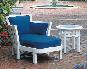 Westport Island Lounger with Cushions