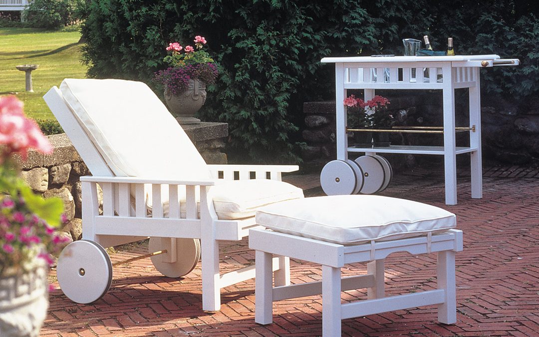 Mt. Desert Sun Chair & Ottoman