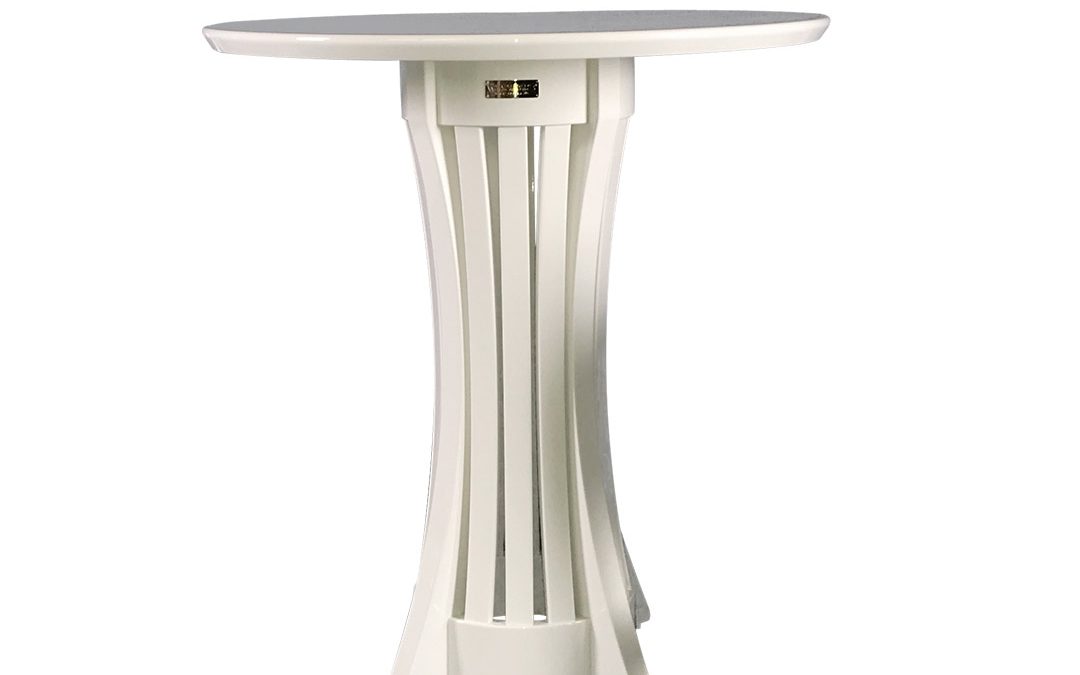 Sleek Sable Standup Table