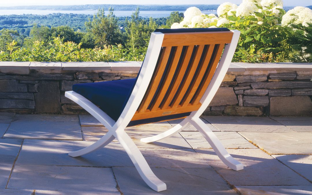 Cross Point Lounge Chair & Ottoman