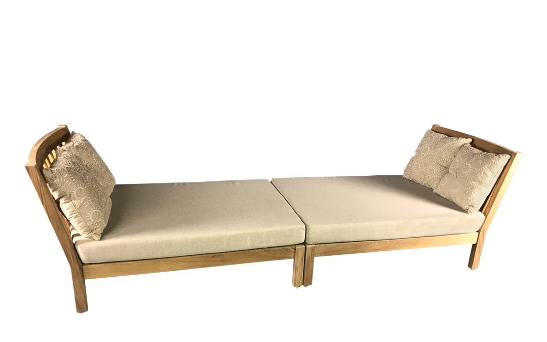 Custom Westport Straight Settee